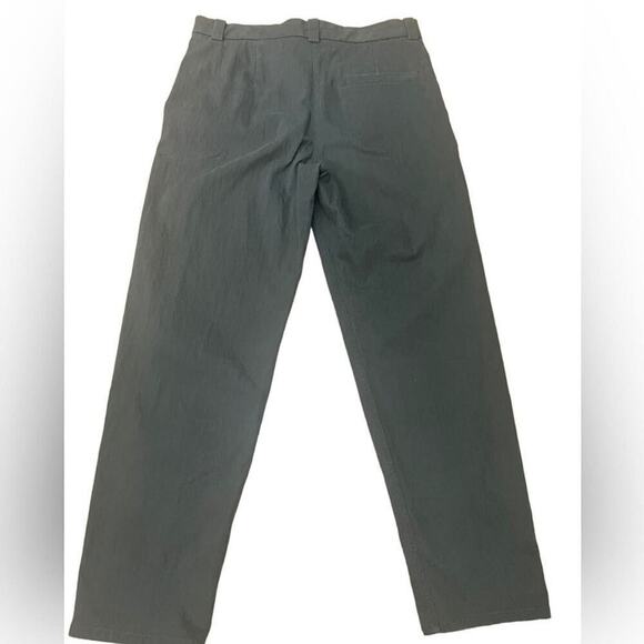 COS COTTON BLEND WIDE LEG GREEN PANTS SIZE 12‎ - Picture 2 of 7